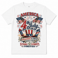 4TH OF JULY SHIRT WHITE