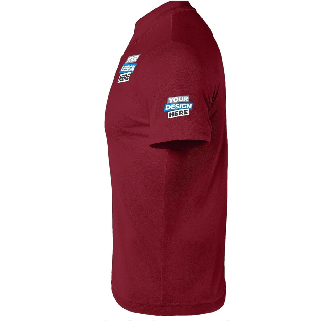 CUSTOM POLO SHIRT BURGUNDY