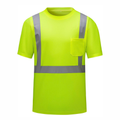 CUSTOM HI-VIS MESH SAFTY SHIRT LIME 03