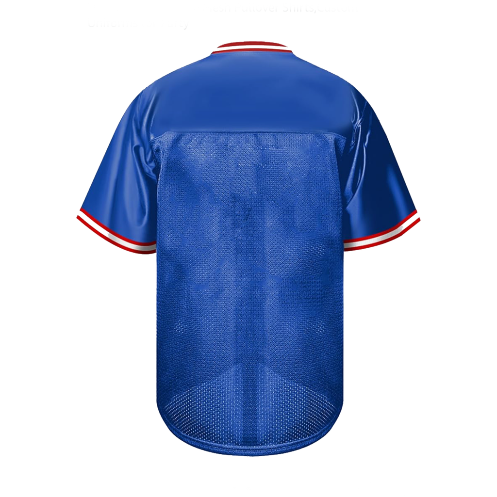 BLUE MEN FOOTBALL JERSEY