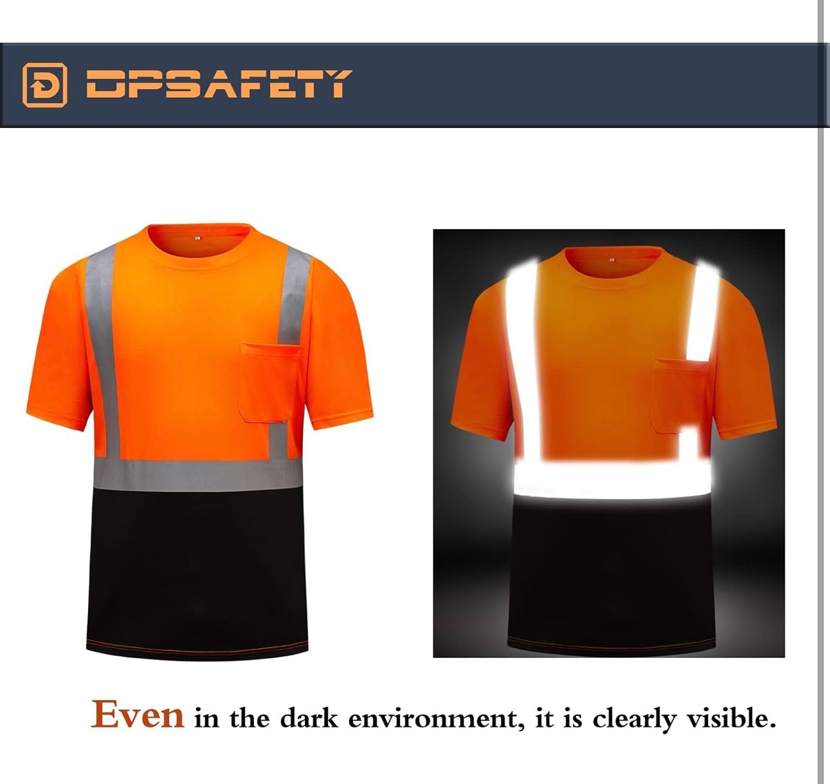 CUSTOM HI-VIS MESH SAFTY SHIRT ORANGE 3