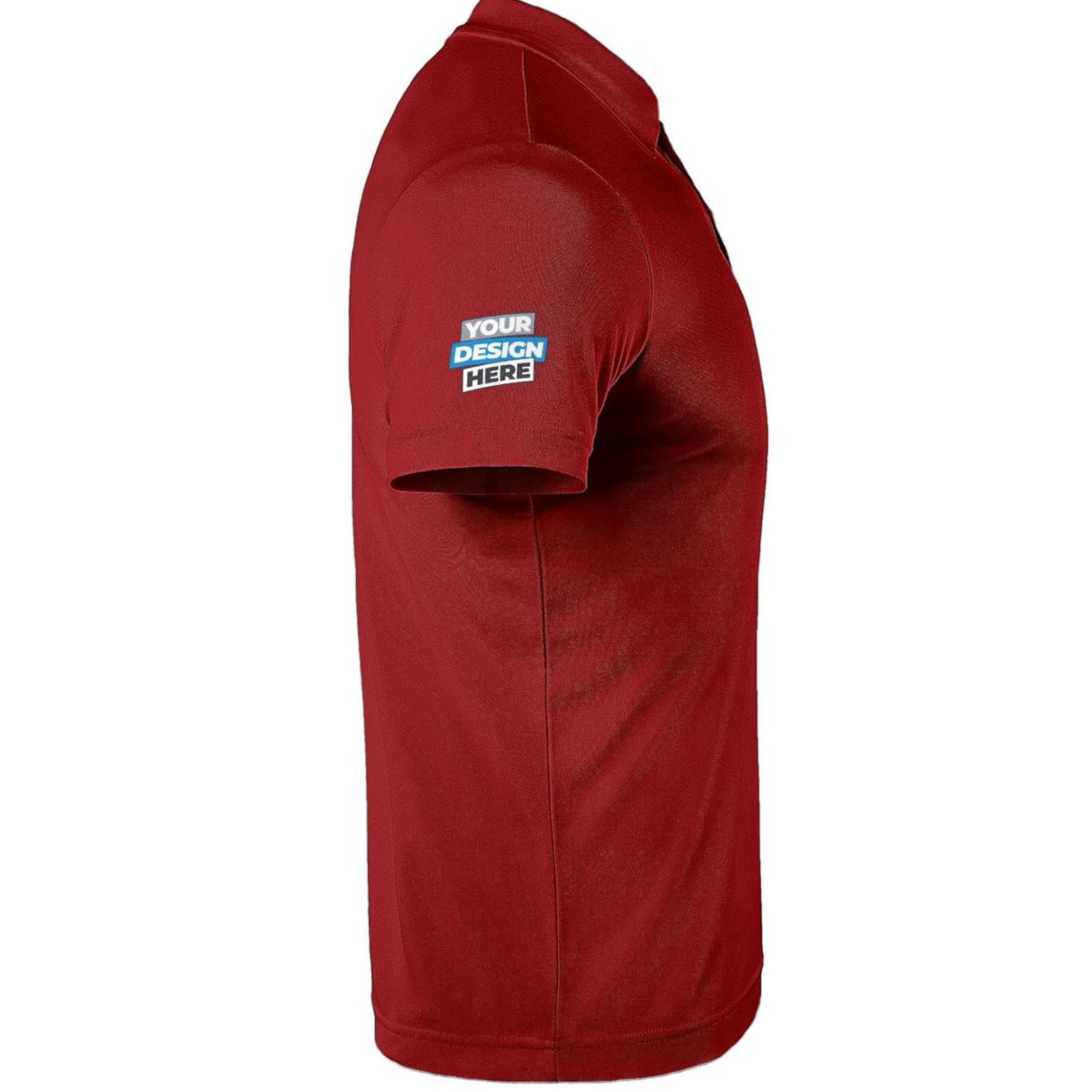 CUSTOM POLO SHIRT RED