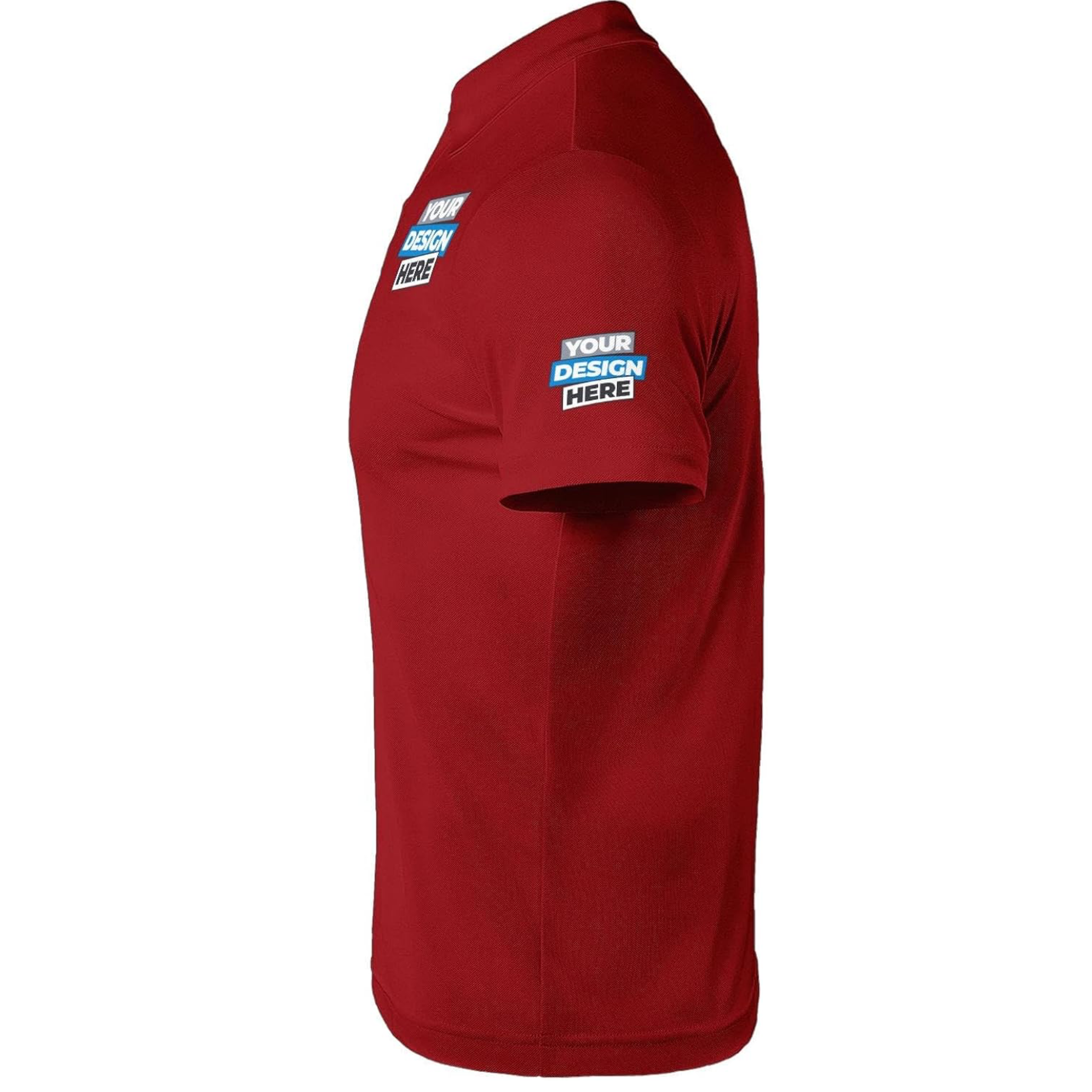 CUSTOM POLO SHIRT RED