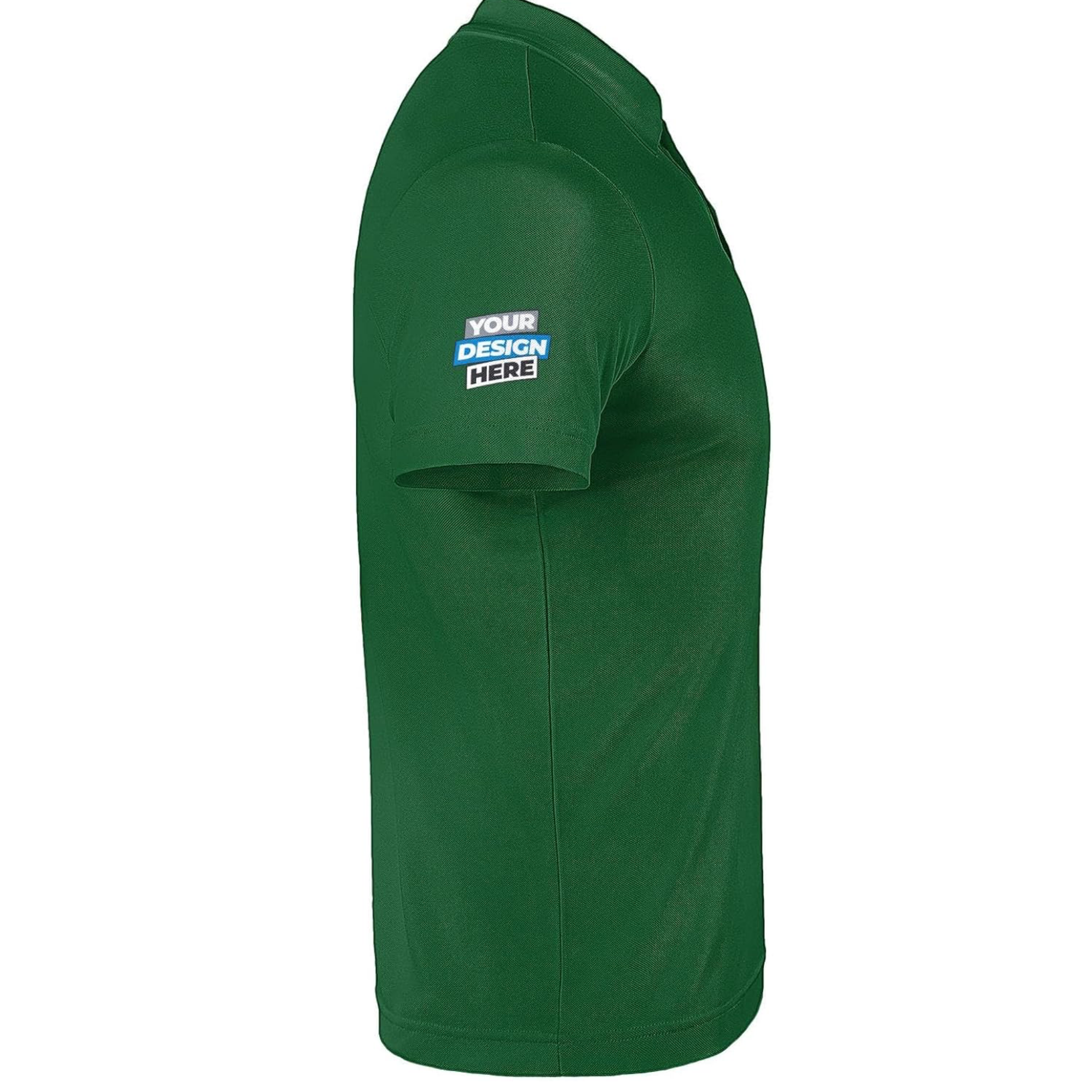 CUSTOM POLO SHIRT FOREST GREEN