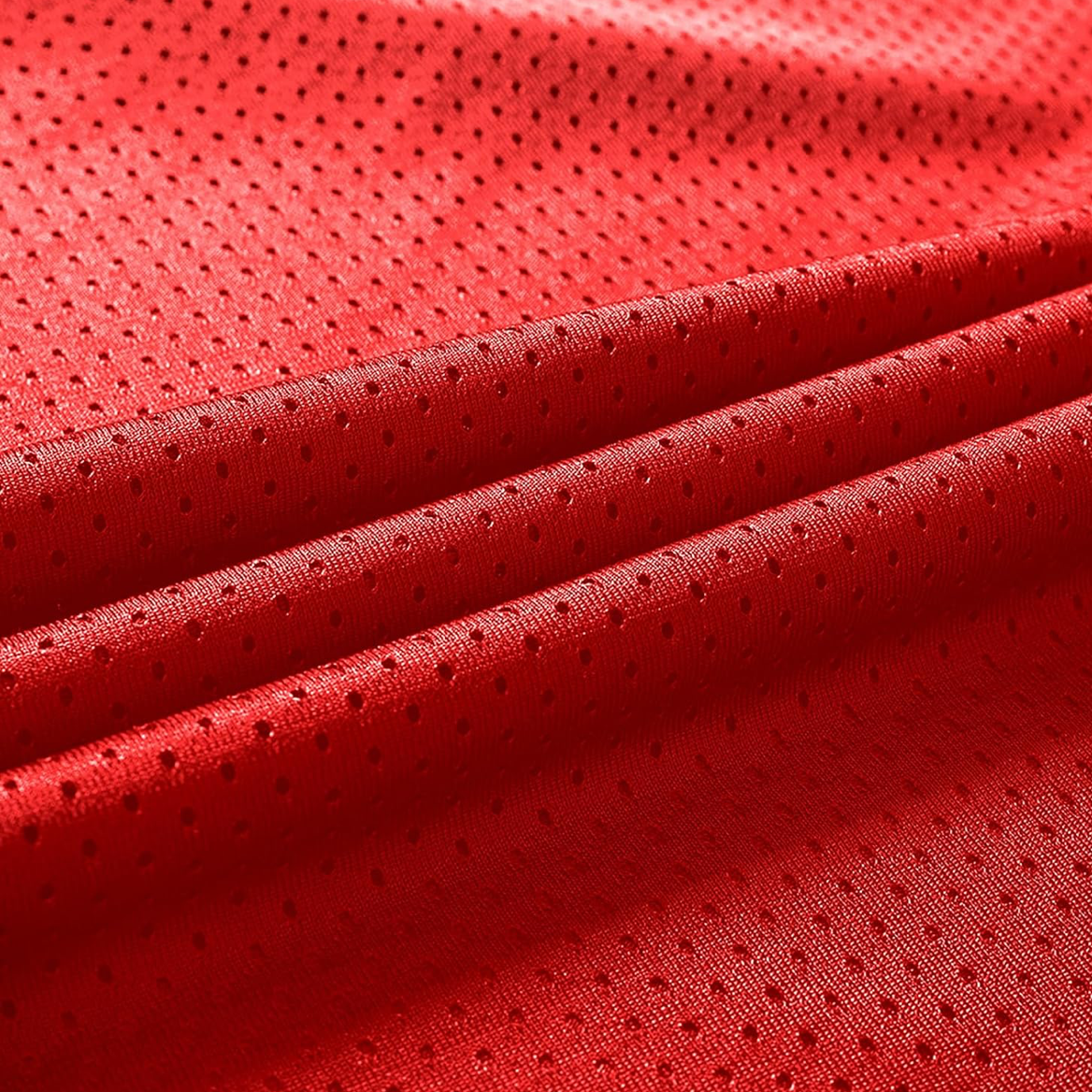 RED MEN FOOTBALL JERSEY