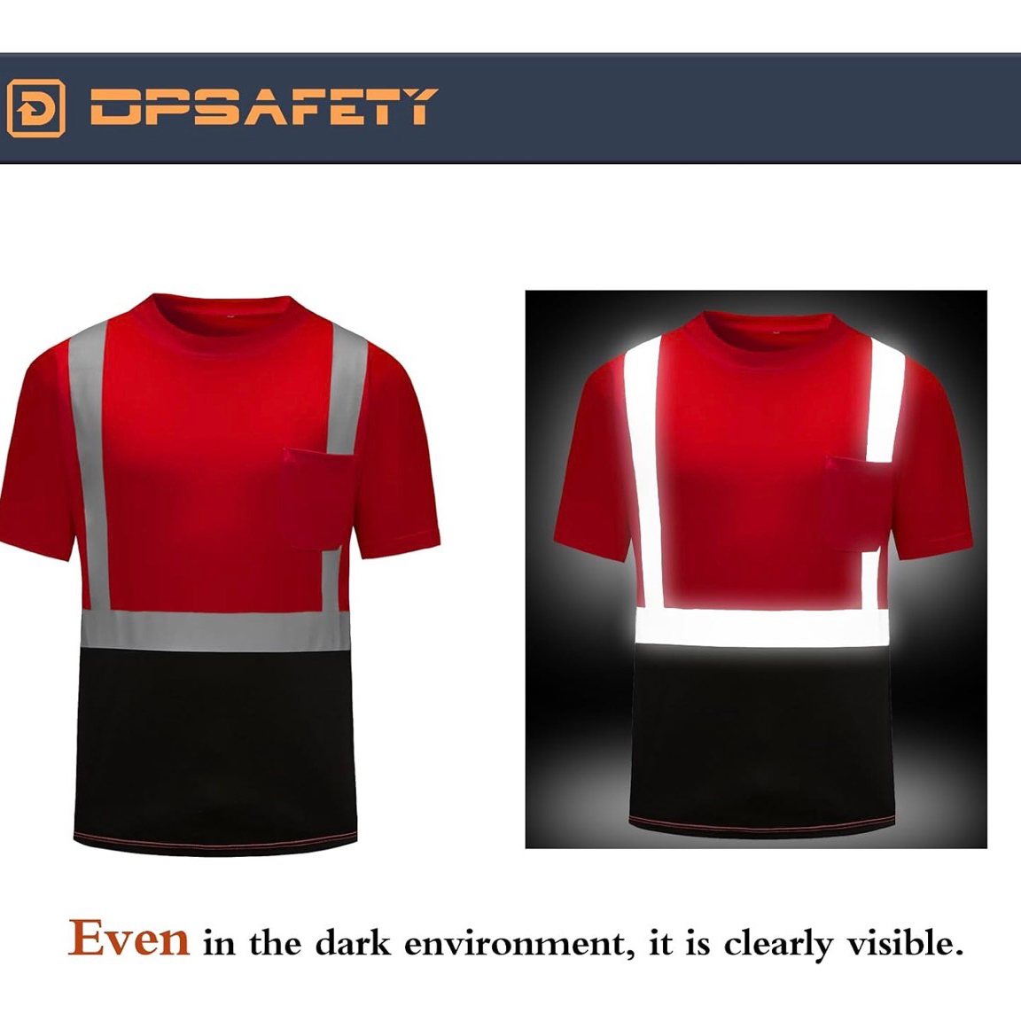 CUSTOM HI-VIS MESH SAFTY SHIRT RED