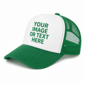 CUSTOM TRUCKER HAT GREEN