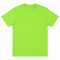 100% COTTON SHIRT LIME CUSTOM