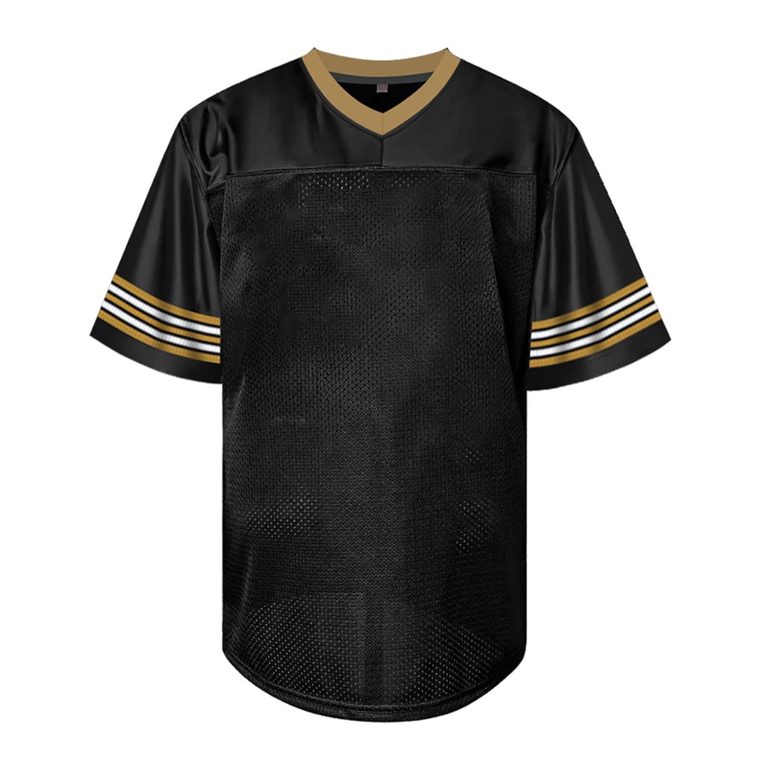 BLACK GOLD MEN FOOTBALL JERSEY