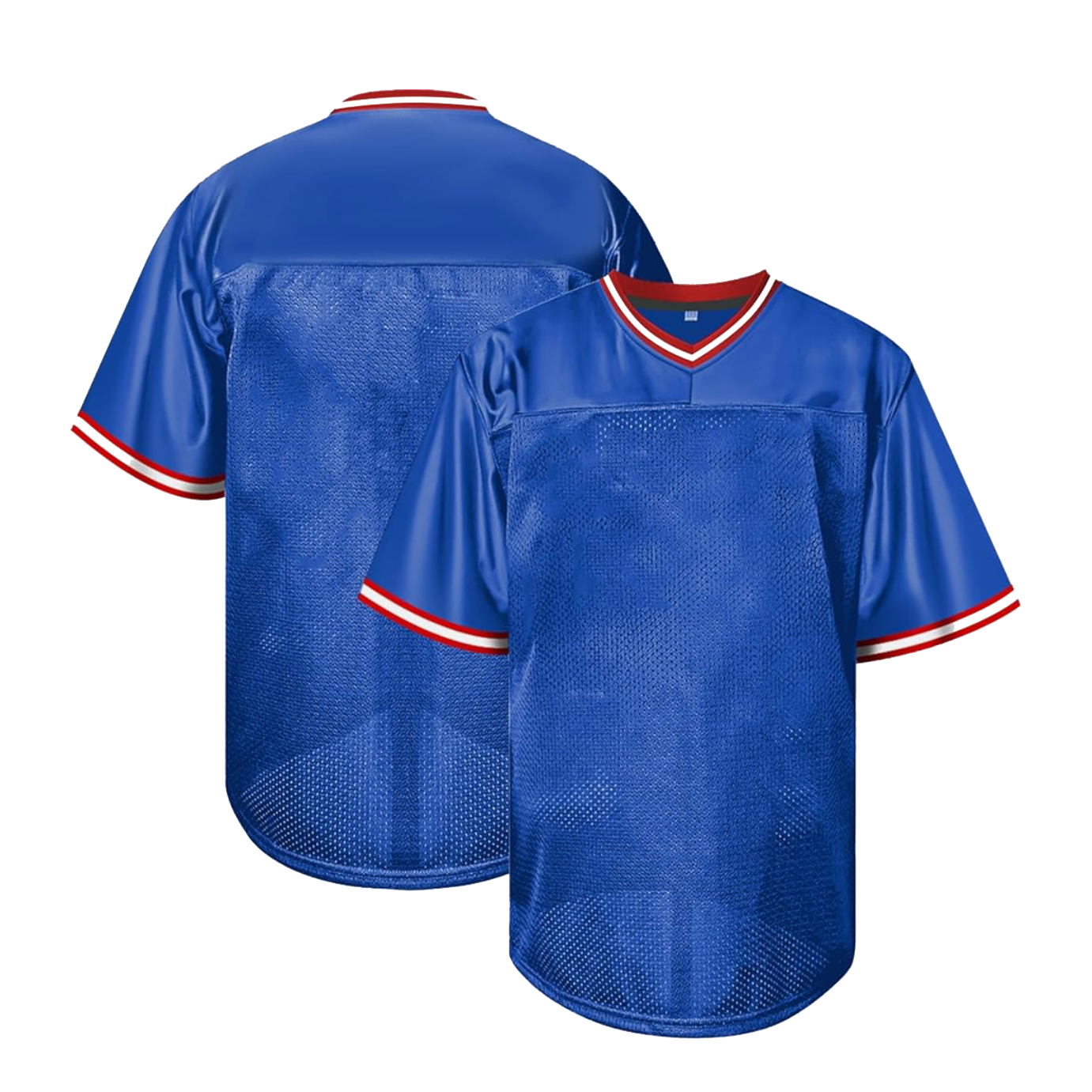 BLUE MEN FOOTBALL JERSEY