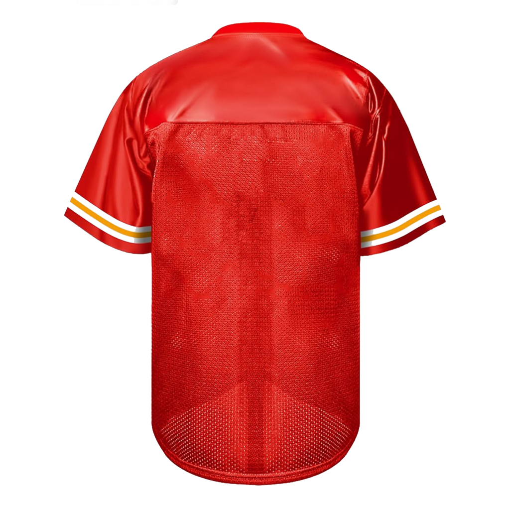 RED MEN FOOTBALL JERSEY