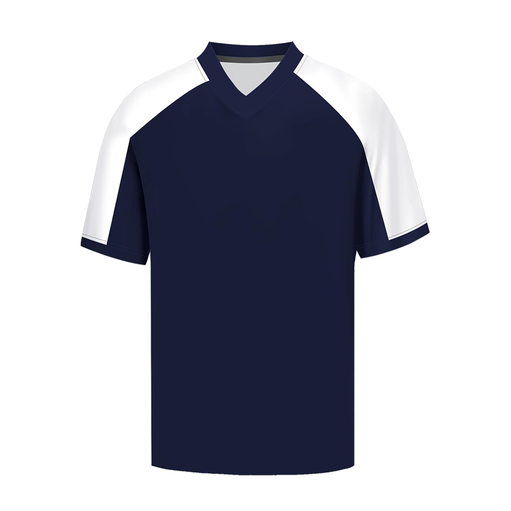 NAVY WHITE MEN FOOTBALL JERSEY