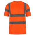 CUSTOM HI-VIS MESH SAFTY SHIRT ORANGE