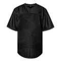 BLACK GREY MEN FOOTBALL JERSEY