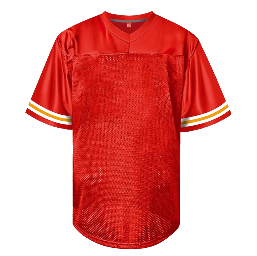 RED MEN FOOTBALL JERSEY