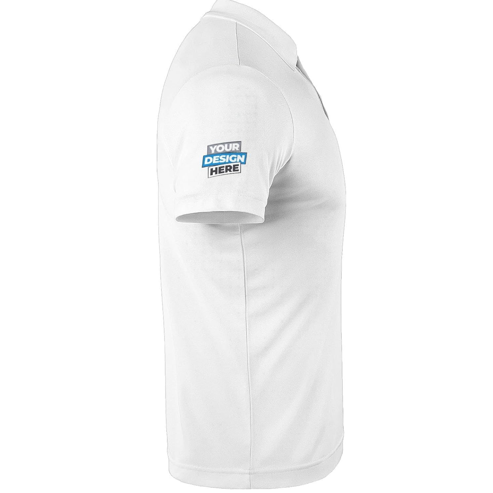 CUSTOM POLO SHIRT WHITE