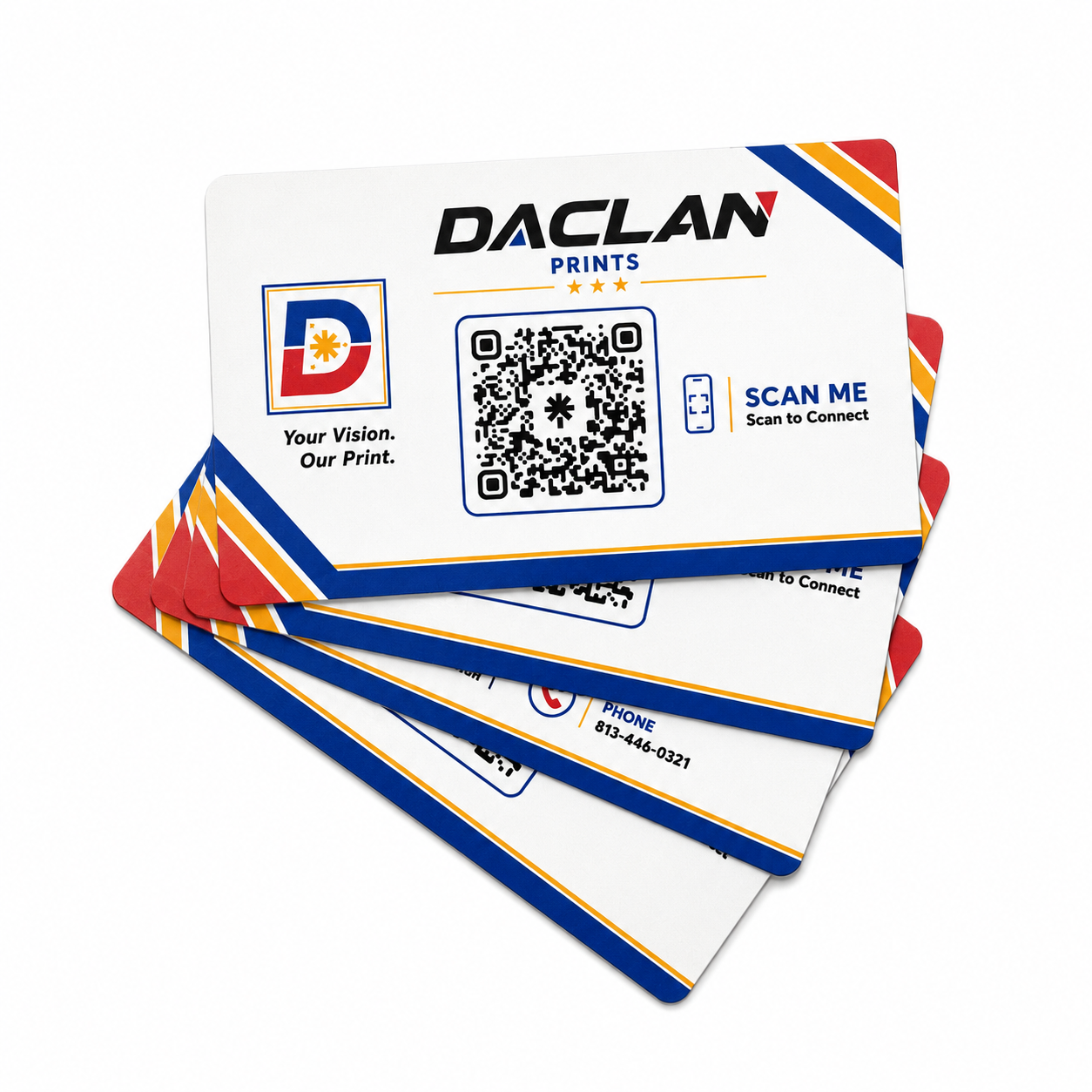 METALLIC BUSINESSCARDS 3.5 X 2