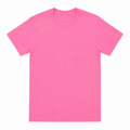 100% COTTON SHIRT  SAFTEY PINK CUSTOM