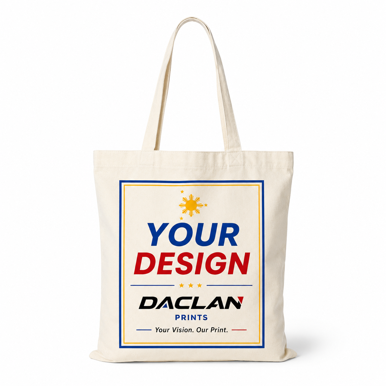 CUSTOM TOTEBAG 13X15 INCHES