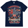 4TH OF JULY SHIRT NAVY BLUE