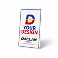 CUSTOM METAL ID BADGE 3.14X2.12 INCES