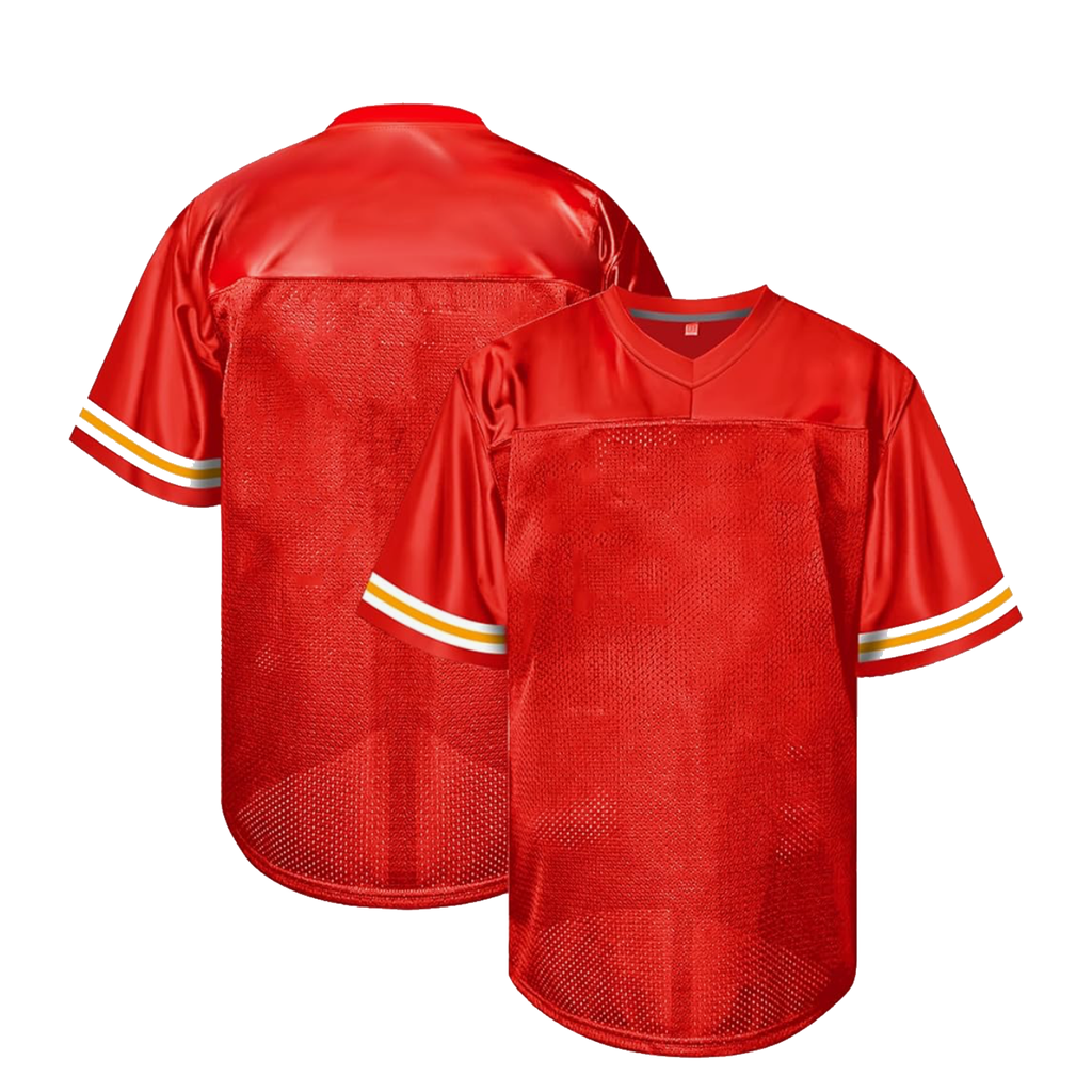 RED MEN FOOTBALL JERSEY