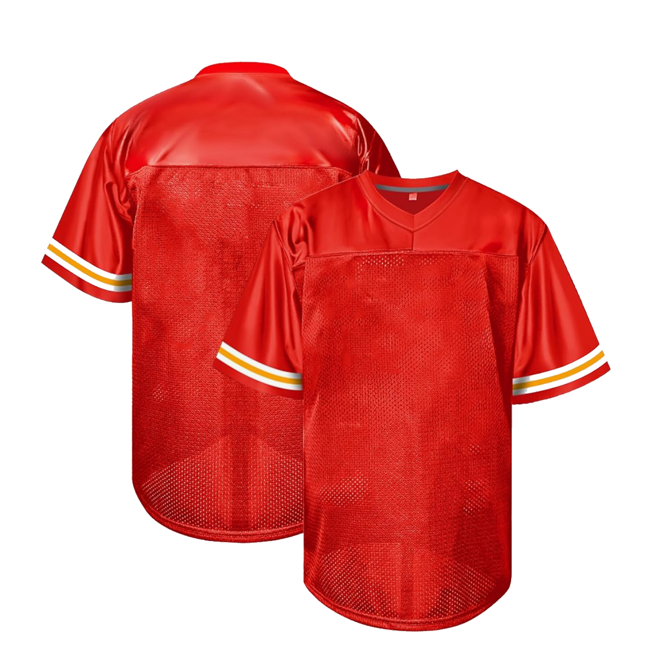 RED MEN FOOTBALL JERSEY