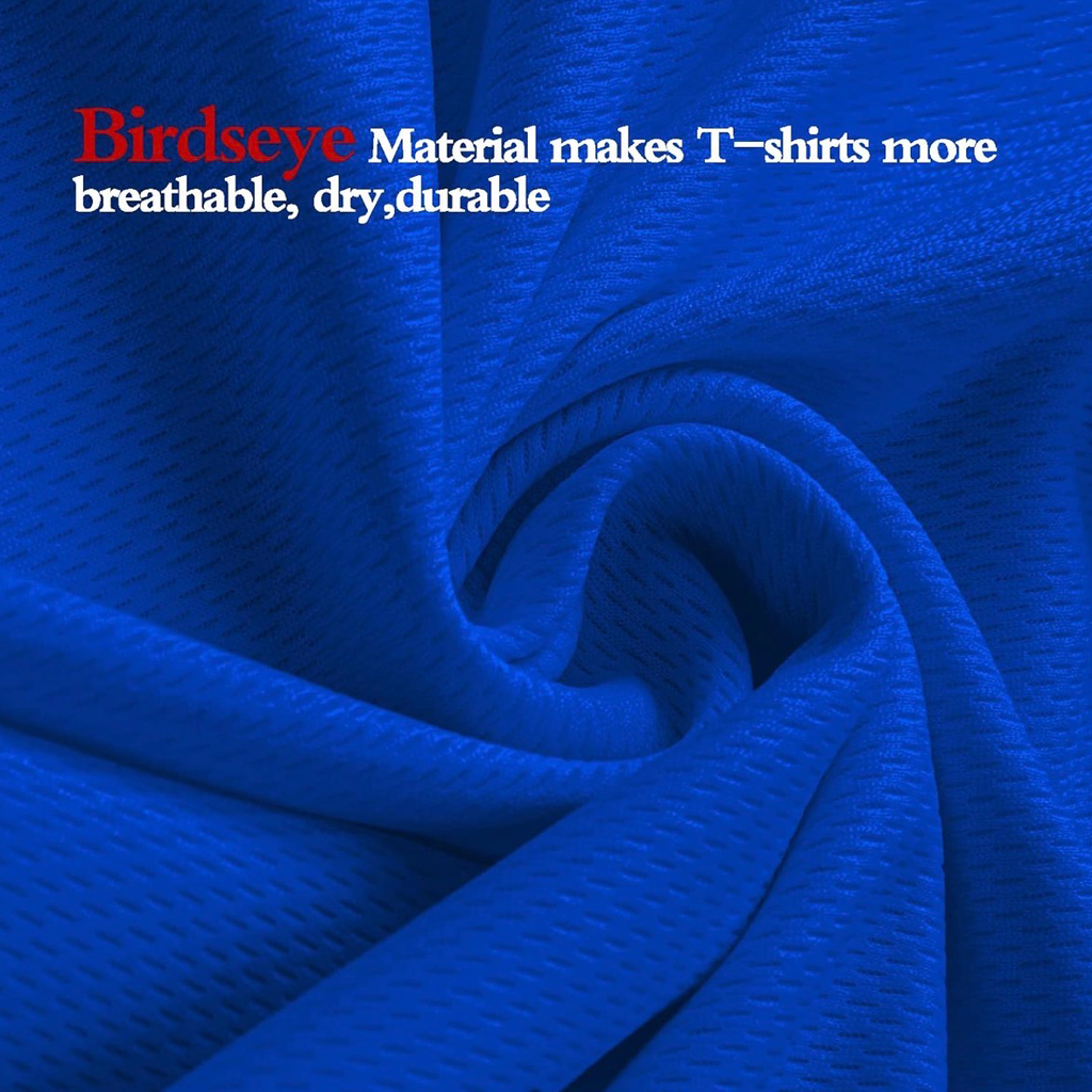 CUSTOM HI-VIS MESH SAFTY SHIRT BLUE