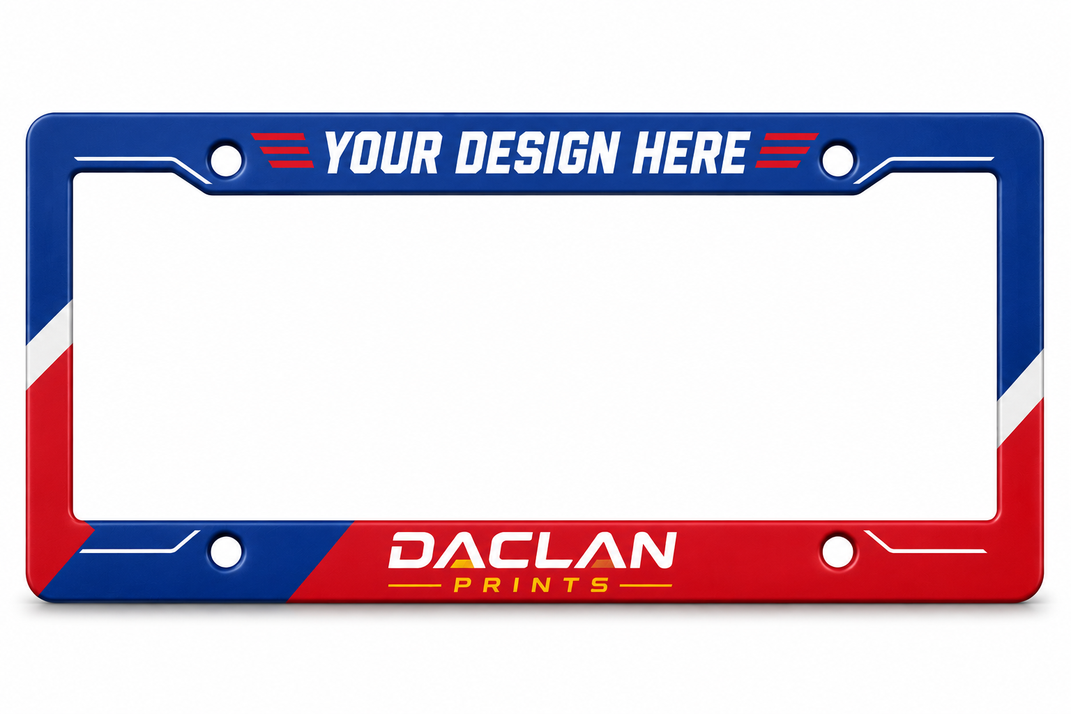 CUSTOM CAR PLATE FRAME