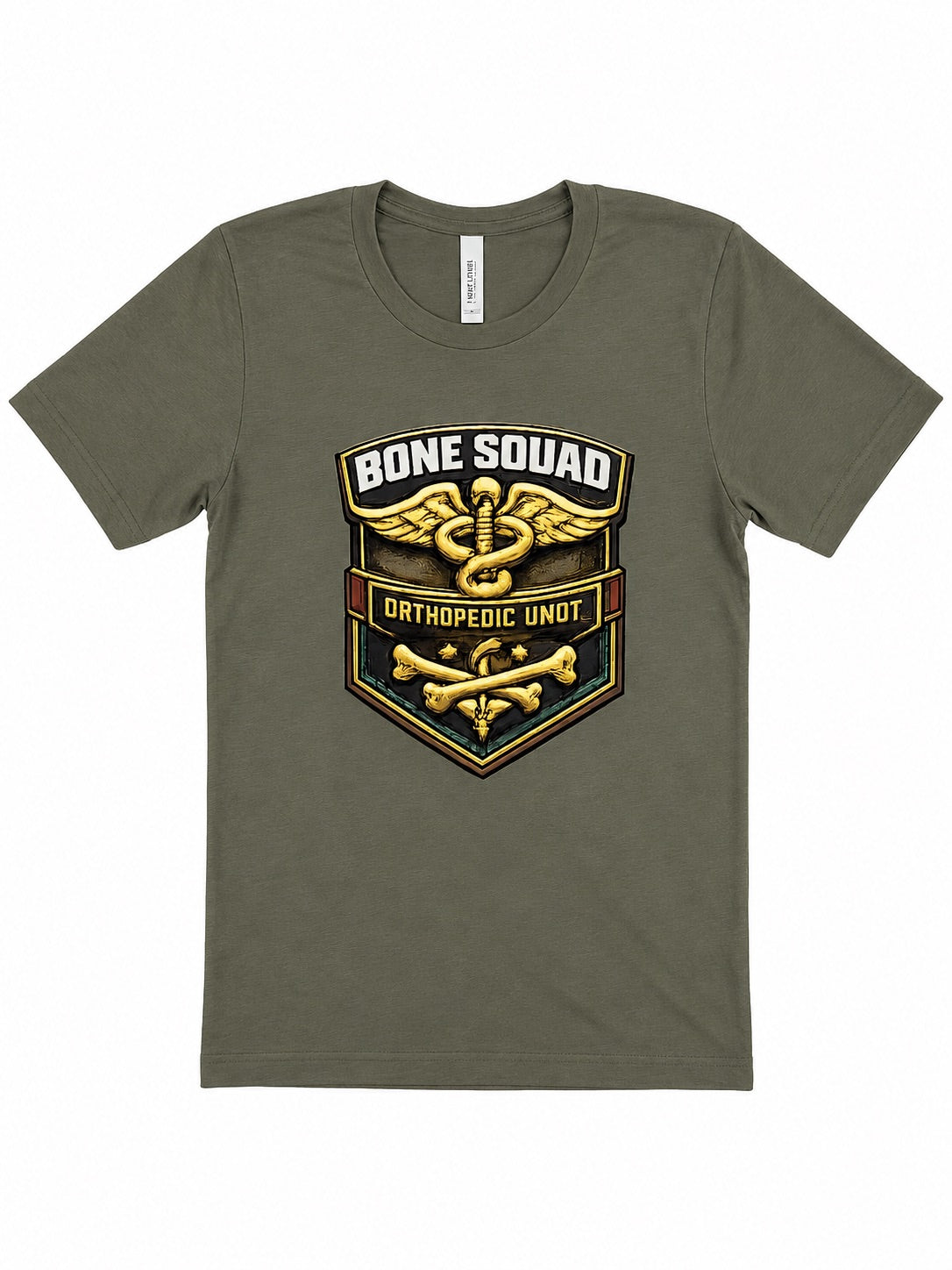 BONE SQUAD SHIRT ARMY GREEN
