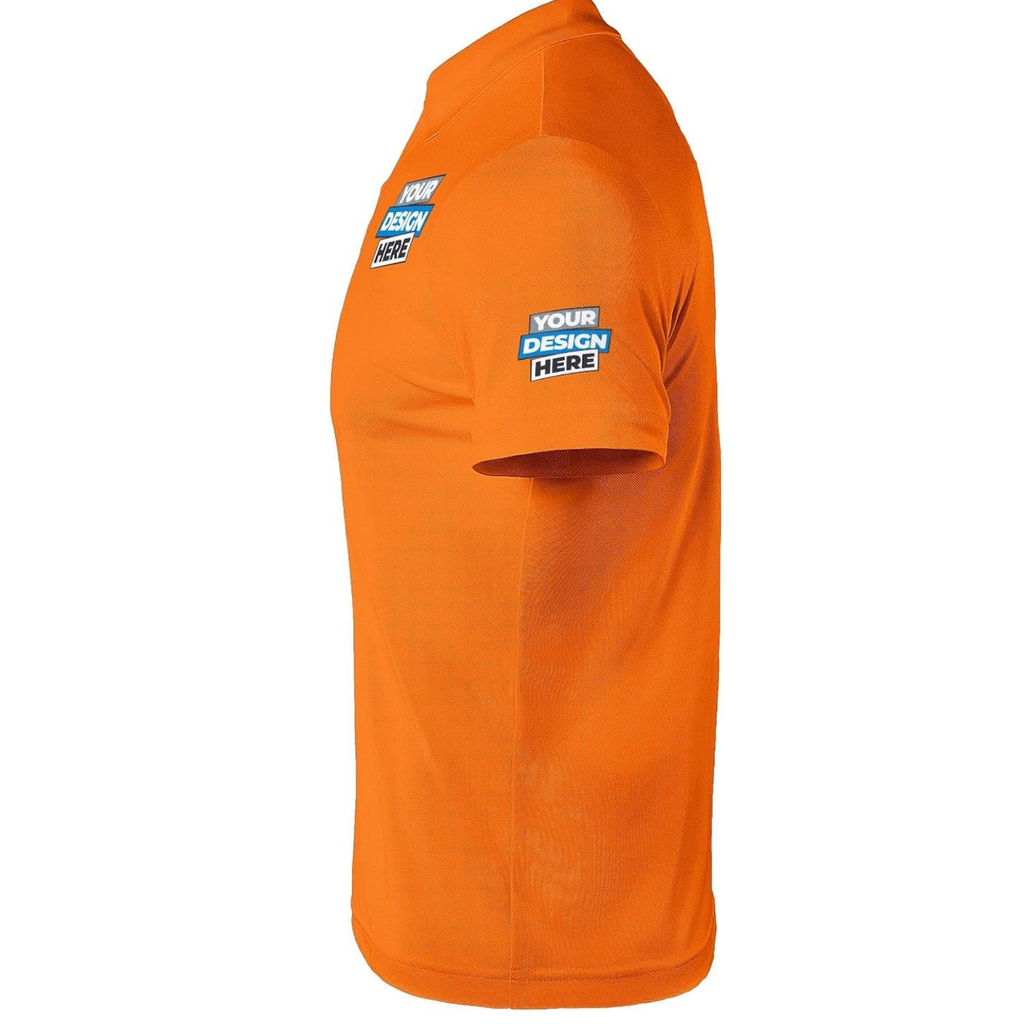 CUSTOM POLO SHIRT ORANGE