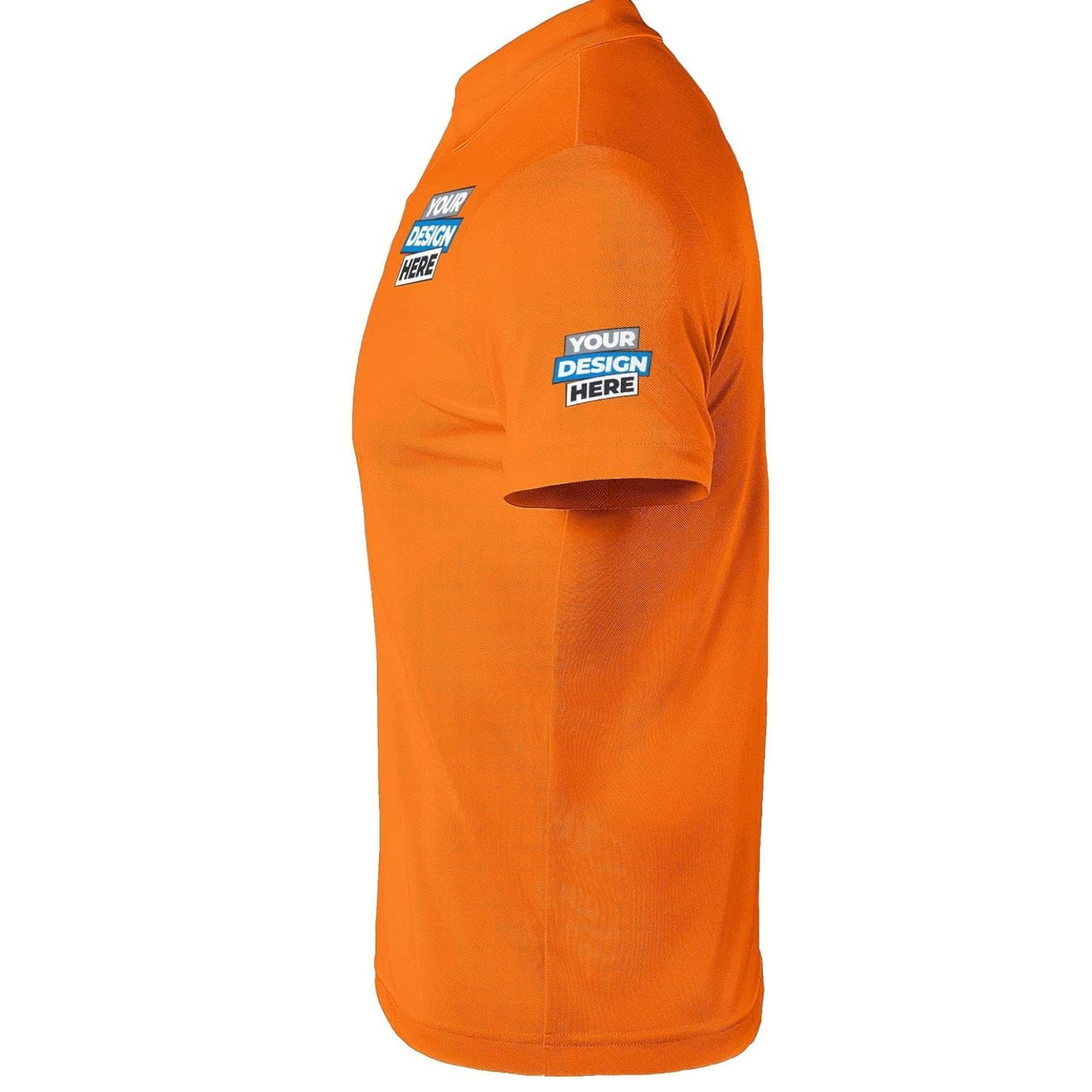CUSTOM POLO SHIRT ORANGE