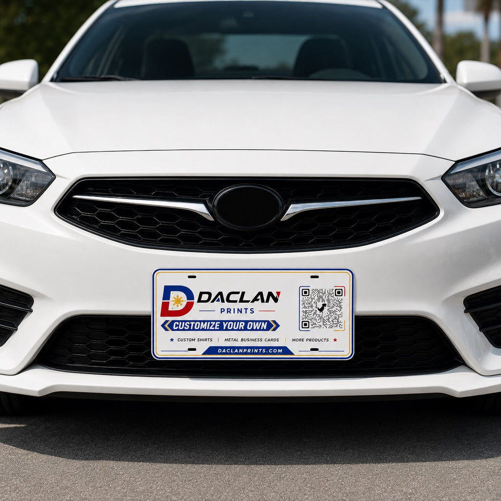 FRONT CAR PLATE